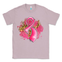 Lilac breast cancer awareness ribbon with glitter pink l Classic Tee - LillyAllenDesigns