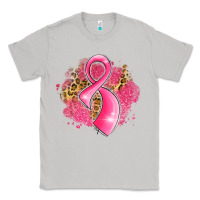Moon Dust breast cancer awareness ribbon with glitter pink l Classic Tee - LillyAllenDesigns