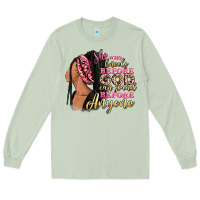Matcha She who kneels before god can stand before anyone Long Sleeve Tee - RanaPortraitStore