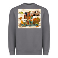 Storm fall for jesus he never leaves Heavyweight Sweatshirt - TumblerDesignByShophia