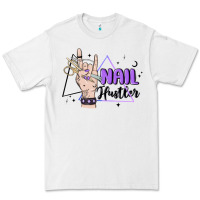 White nail hustler Premium Tee - MaliasSmallBusiness
