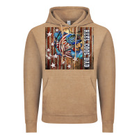 Vintage Coffee Western Reel Cool Dad American Flag Bass Vintage Hoodie - LillyAllenDesigns