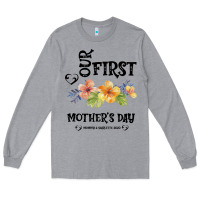 Heather Grey Our Fırst Mother's day Mommy & Scarlette 2020 Long Sleeve Tee - Bettercallsaul