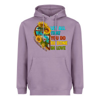 Lavender let all that you do be done in love Heavyweight Hoodie - BundleAndBundleShop
