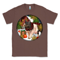 Chestnut hampshire sow pig christmas Classic Tee - LillyAllenDesigns