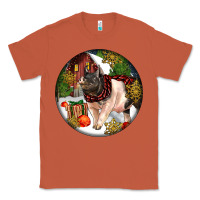 Copper hampshire sow pig christmas Classic Tee - LillyAllenDesigns