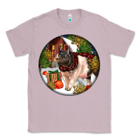 Lilac hampshire sow pig christmas Classic Tee - LillyAllenDesigns