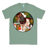 Sage hampshire sow pig christmas Classic Tee - LillyAllenDesigns