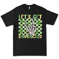 Black let's get shamrocked Premium Tee - MaliasSmallBusiness