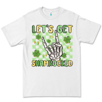 White let's get shamrocked Premium Tee - MaliasSmallBusiness