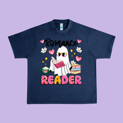 Romance Reader Urban Heavy Tee Designed By Artiststas