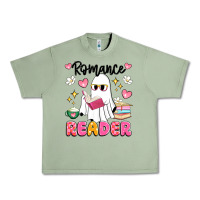 Oil Green romance reader Urban Heavy Tee - Artiststas