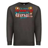 Smoke i'm sorry for what i say during the baseball game Premium Sweatshirt - BundleAndBundleShop