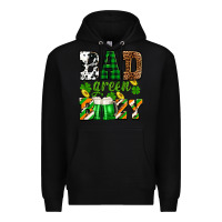Black St. Patrick's Bad green boozy Premium Hoodie - OliviaCreatesArt