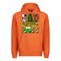 Carrot St. Patrick's Bad green boozy Premium Hoodie - OliviaCreatesArt