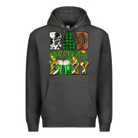 Charcoal Heather St. Patrick's Bad green boozy Premium Hoodie - OliviaCreatesArt