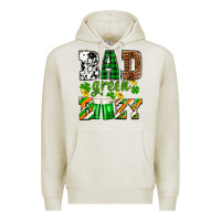 Oatmeal Heather St. Patrick's Bad green boozy Premium Hoodie - OliviaCreatesArt