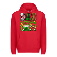 Red St. Patrick's Bad green boozy Premium Hoodie - OliviaCreatesArt