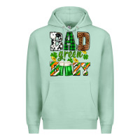 Seafoam St. Patrick's Bad green boozy Premium Hoodie - OliviaCreatesArt