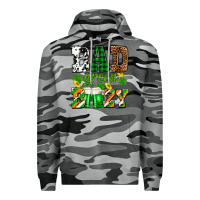 Slate Camo St. Patrick's Bad green boozy Premium Hoodie - OliviaCreatesArt