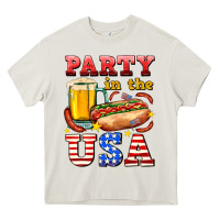 Cream party in the usa Heavy Core Tee - AdoDesignShop