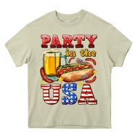 Mossy party in the usa Heavy Core Tee - AdoDesignShop