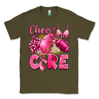 Army Green cheer for the cure breast cancer Classic Tee - LillyAllenDesigns
