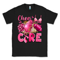 Black cheer for the cure breast cancer Classic Tee - LillyAllenDesigns
