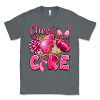 Charcoal Heather cheer for the cure breast cancer Classic Tee - LillyAllenDesigns