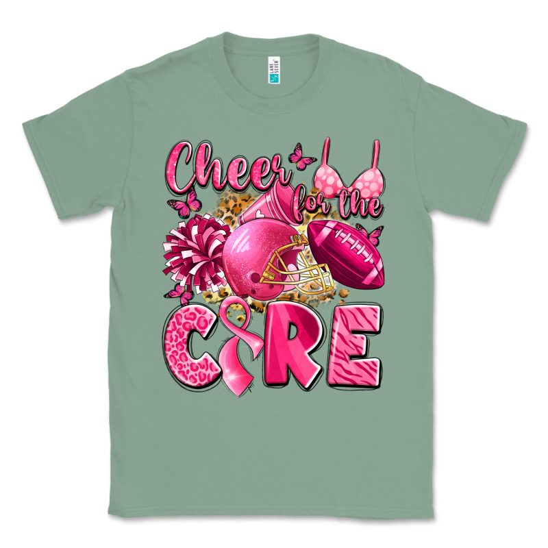 Cheer For The Cure Breast Cancer Classic Tee by LillyAllenDesigns | Teevron