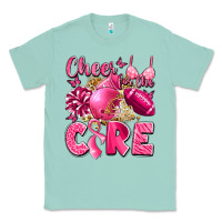 Seafoam cheer for the cure breast cancer Classic Tee - LillyAllenDesigns