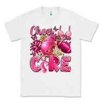 White cheer for the cure breast cancer Classic Tee - LillyAllenDesigns
