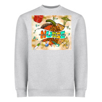 Heather Grey fall nurse pumpkin Heavyweight Sweatshirt - TumblerDesignByShophia
