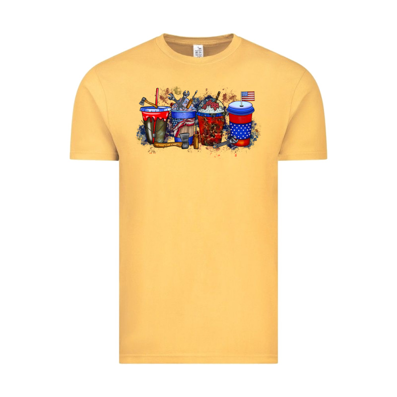 Labor Day Drink Vintage Tee by RacoonDesign | Teevron