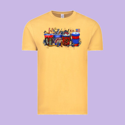 Labor Day Drink Vintage Tee Designed By Racoondesign