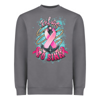 Storm Refuse to sink Cancer anchor Cancer Awareness Heavyweight Sweatshirt - HowdyJamesFarm