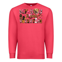 Cardinal my dog is my valentine Premium Sweatshirt - FaDigitalArtStudio