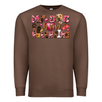 Chestnut my dog is my valentine Premium Sweatshirt - FaDigitalArtStudio