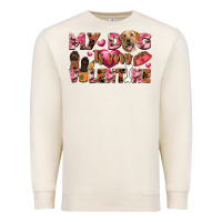 Sandshell my dog is my valentine Premium Sweatshirt - FaDigitalArtStudio