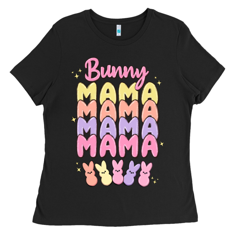 Bunny Mama Ladies Tee by MaliasSmallBusiness | Teevron