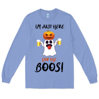Colony Blue I'm Just Here For The Boos Long Sleeve Tee - Bettercallsaul