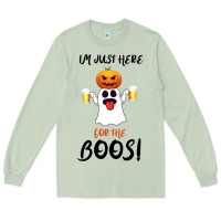 Matcha I'm Just Here For The Boos Long Sleeve Tee - Bettercallsaul