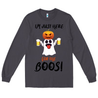 Smoke I'm Just Here For The Boos Long Sleeve Tee - Bettercallsaul