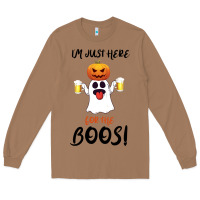 Toasted Coconut I'm Just Here For The Boos Long Sleeve Tee - Bettercallsaul