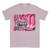 Lilac give cancer the boot Classic Tee - LillyAllenDesigns