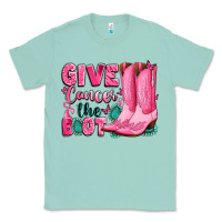 Seafoam give cancer the boot Classic Tee - LillyAllenDesigns