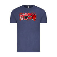 Vintage Denim lady bug drink Vintage Tee - RacoonDesign