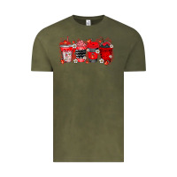 Vintage Olive lady bug drink Vintage Tee - RacoonDesign