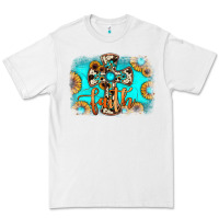 White faith cross Premium Tee - JahusDesignShop