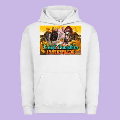 Cutest Pumpkin In The Patch Pig Urban Hoodie Designed By Lillyallendesigns